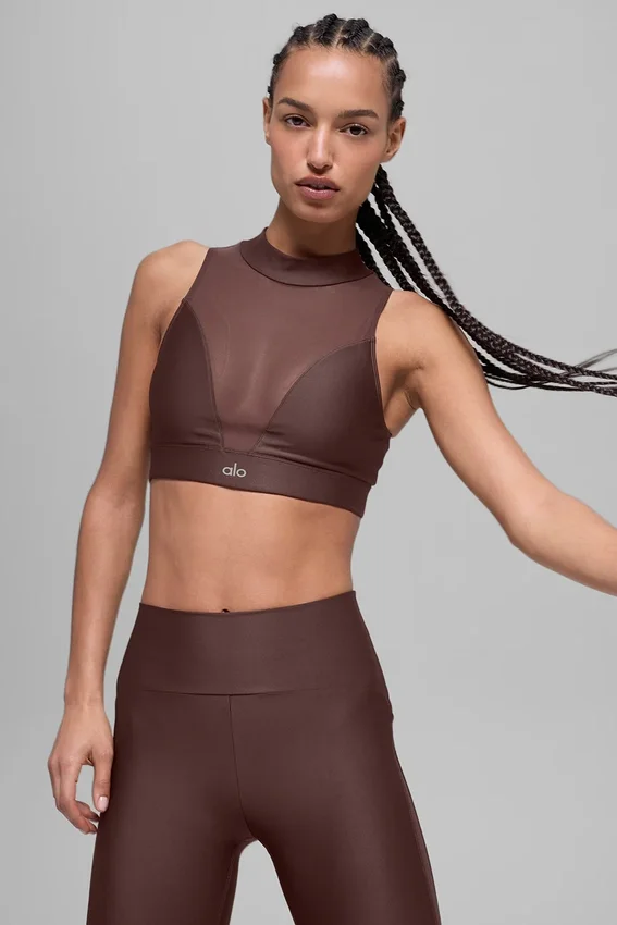Sujetador Airlift Mesh Infatuation - Brownstone
