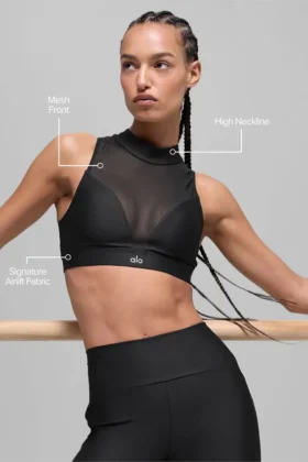 Sujetador Airlift Mesh Infatuation – Negro