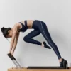 High-Waist Airlift 7/8 Speedwork Leggings - Azul marino