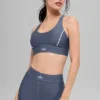 Sujetador «Airlift Suit up» - Azul piedra/Blanco