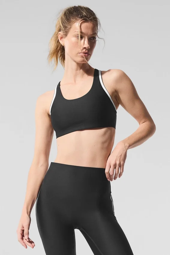 Sujetador Airlift Super Sleek Contrast - Negro/Blanco