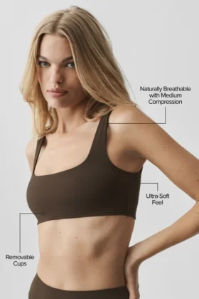 Sujetador Alo Softsculpt Precision – Espresso