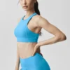 Sujetador Alo Softsculpt Superset - Azul celeste