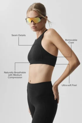 Sujetador Alo Softsculpt Superset – Negro
