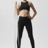 High-Waist 7/8 Superset Leggings de Alo Softsculpt - Negro