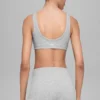 Sujetador Alosoft Center Stage - Gris jaspeado deportivo