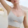 Sujetador Alosoft Highlight - Gris jaspeado deportivo
