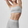 Sujetador Alosoft Relay - Gris jaspeado deportivo/Blanco