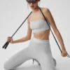 Sujetador Alosoft Relay - Gris jaspeado deportivo/Blanco