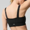 Sujetador Alosoft «Serve It Up» — Negro