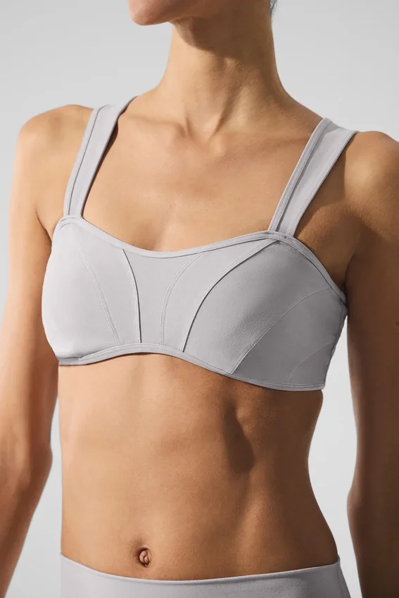 Sujetador Alosoft Sunray lavado — Lavado gris cielo
