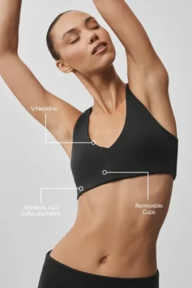 Sujetador básico Alo Softsculpt – Negro