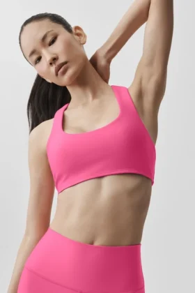 Sujetador con espalda cruzada Airlift Advantage - Rosa paraíso