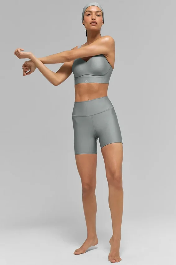 Sujetador de alto impacto Airlift Endurance - Gris lunar