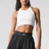 Sujetador de cuello alto Seamless Delight - Blanco