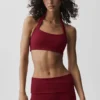 Sujetador halter Alo Softsculpt Feel the Heat - Rojo Summer Romance
