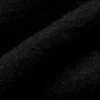 Camiseta de invierno sin costuras, cálida y suave — Negro