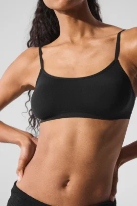 Sujetador Sheer Glow – Negro
