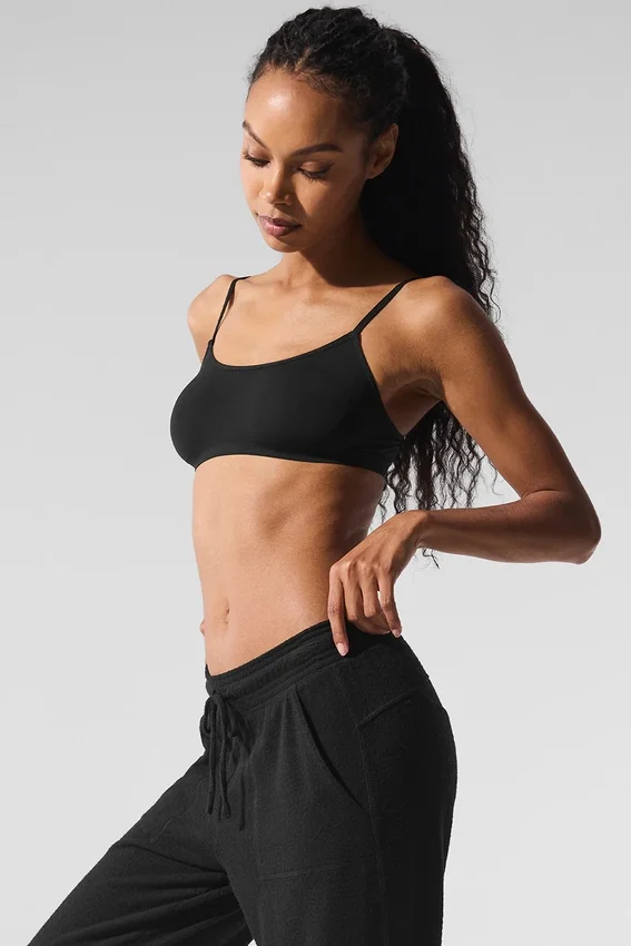 Sujetador Sheer Glow - Negro