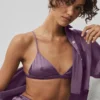 Sujetador Silk Luminous - Beso de ciruela