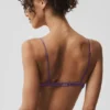 Sujetador Silk Luminous - Beso de ciruela