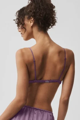 Sujetador Silk Luminous – Beso de ciruela