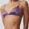 Sujetador Silk Luminous - Beso de ciruela