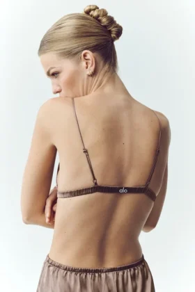 Sujetador Silk Luminous – Cacao alpino
