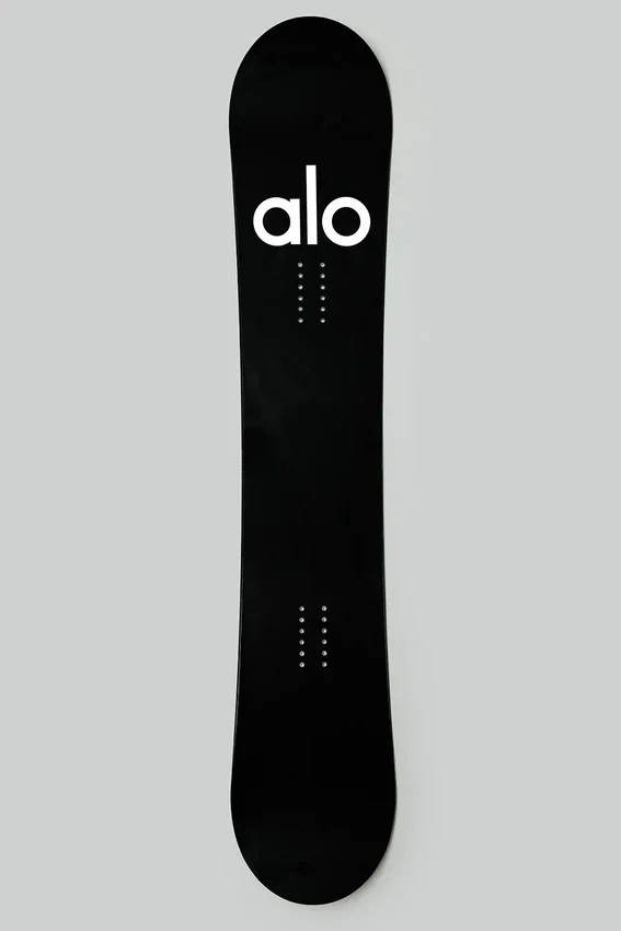 Tabla de snowboard Alo Glacier - Negro/Blanco