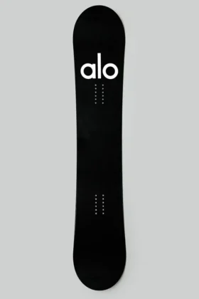 Tabla de snowboard Alo Glacier - Negro/Negro