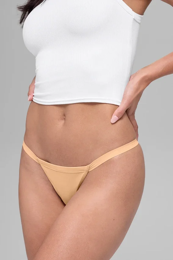 Tanga de tiras invisibles Airbrush - Champán