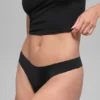 Tanga invisible Airbrush - Negro