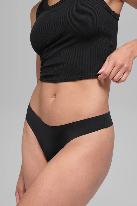 Tanga invisible Airbrush - Negro