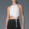 Tanga Revelation de Ribbed Alosoft acanalado - Blanco