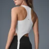 Tanga Revelation de Ribbed Alosoft acanalado - Blanco