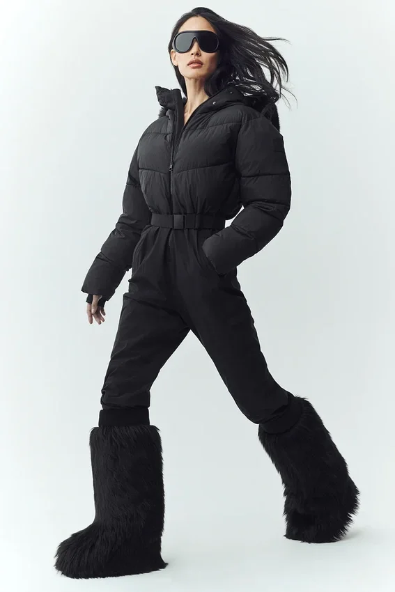 Traje de esquí Polar Star - Negro
