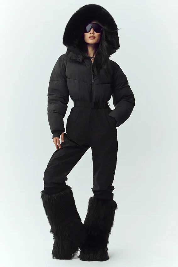 Traje de esquí Polar Star - Negro