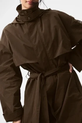 Trench «Crinkle on the Move» – Espresso