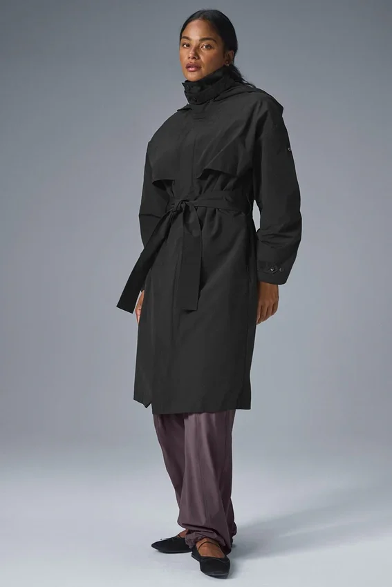 Trench Crinkle on the Move - Negro