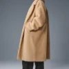 Trench oversize de sherpa - Camel
