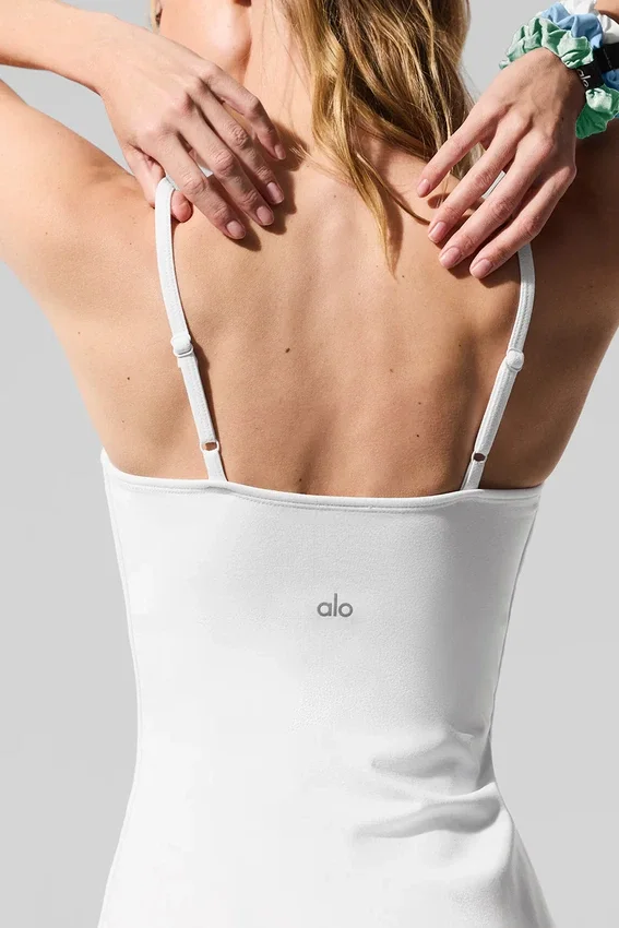 Vestido aerodinámico Airbrush - Blanco/Blanco