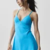 Vestido Airbrush Splendor - Azul celeste