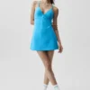 Vestido Airbrush Splendor - Azul celeste