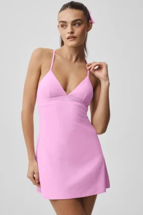 Vestido Airbrush Splendor - Rosa corazón de caramelo