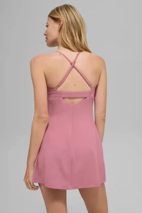 Vestido Airbrush Splendor – Rosa rosa silvestre