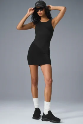 Vestido Alosoft Sunbeam - Negro