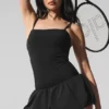 Vestido de tenis Airbrush Love Match - Negro