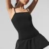 Vestido de tenis Airbrush Love Match - Negro