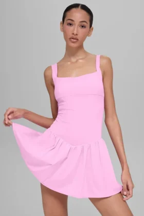 Vestido de tenis Alosoft Break Point - Rosa Candy Heart