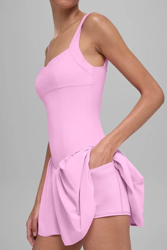 Vestido de tenis Alosoft Break Point - Rosa Candy Heart